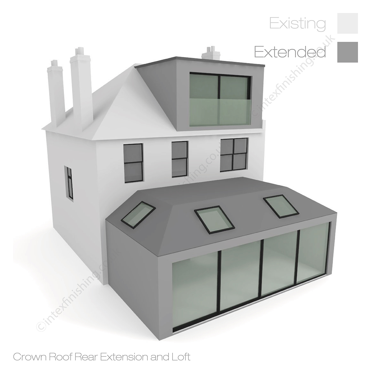 Extension and loft design