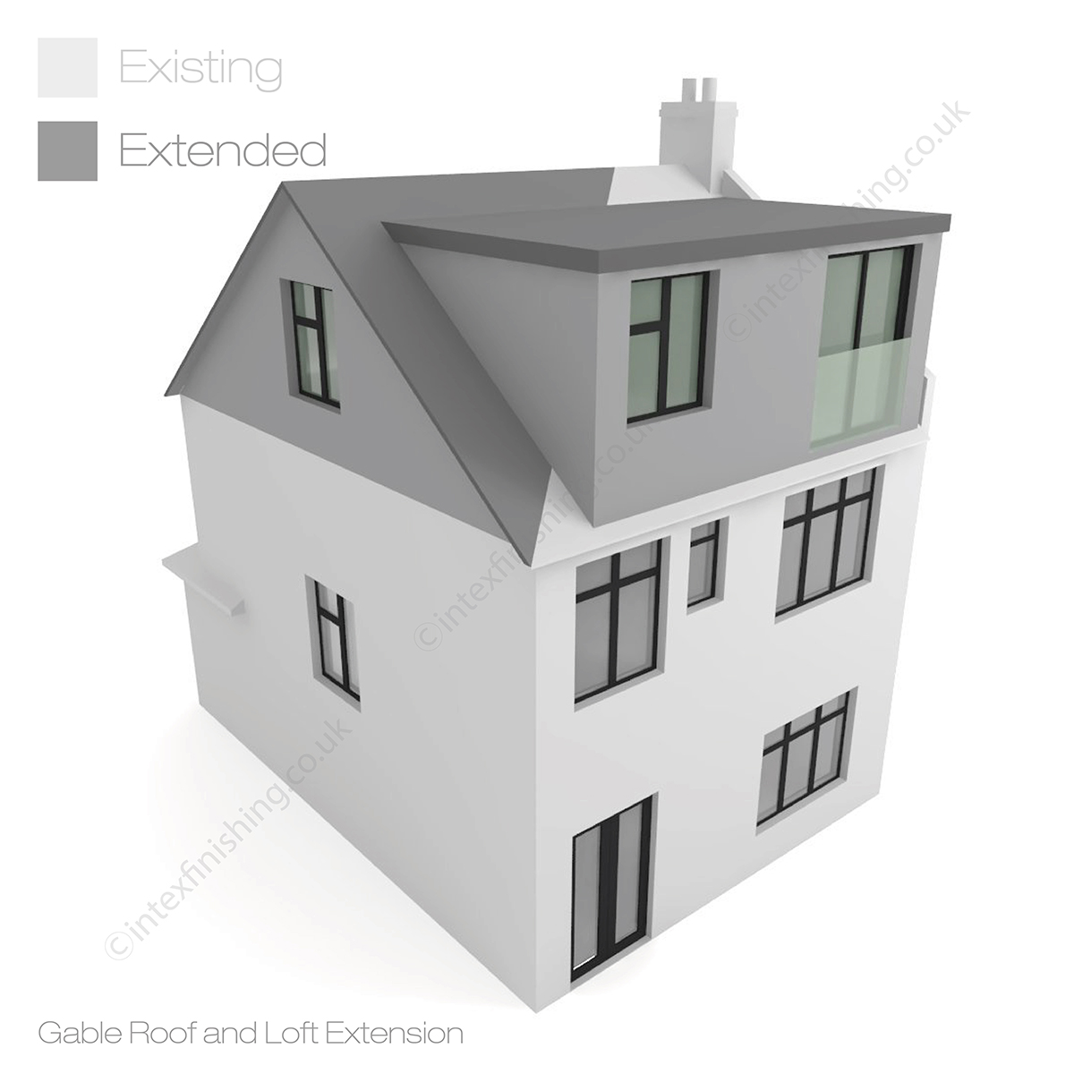 Extension and loft design