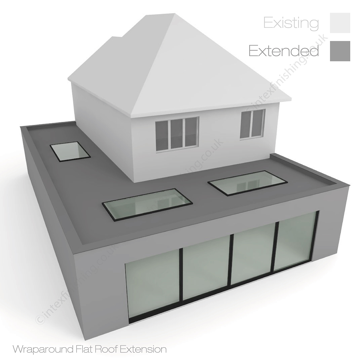 Extension and loft design